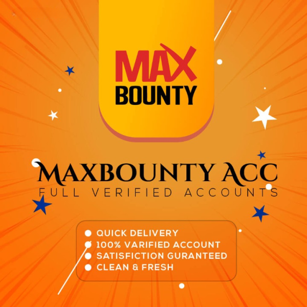 Buy MaxBounty Accounts